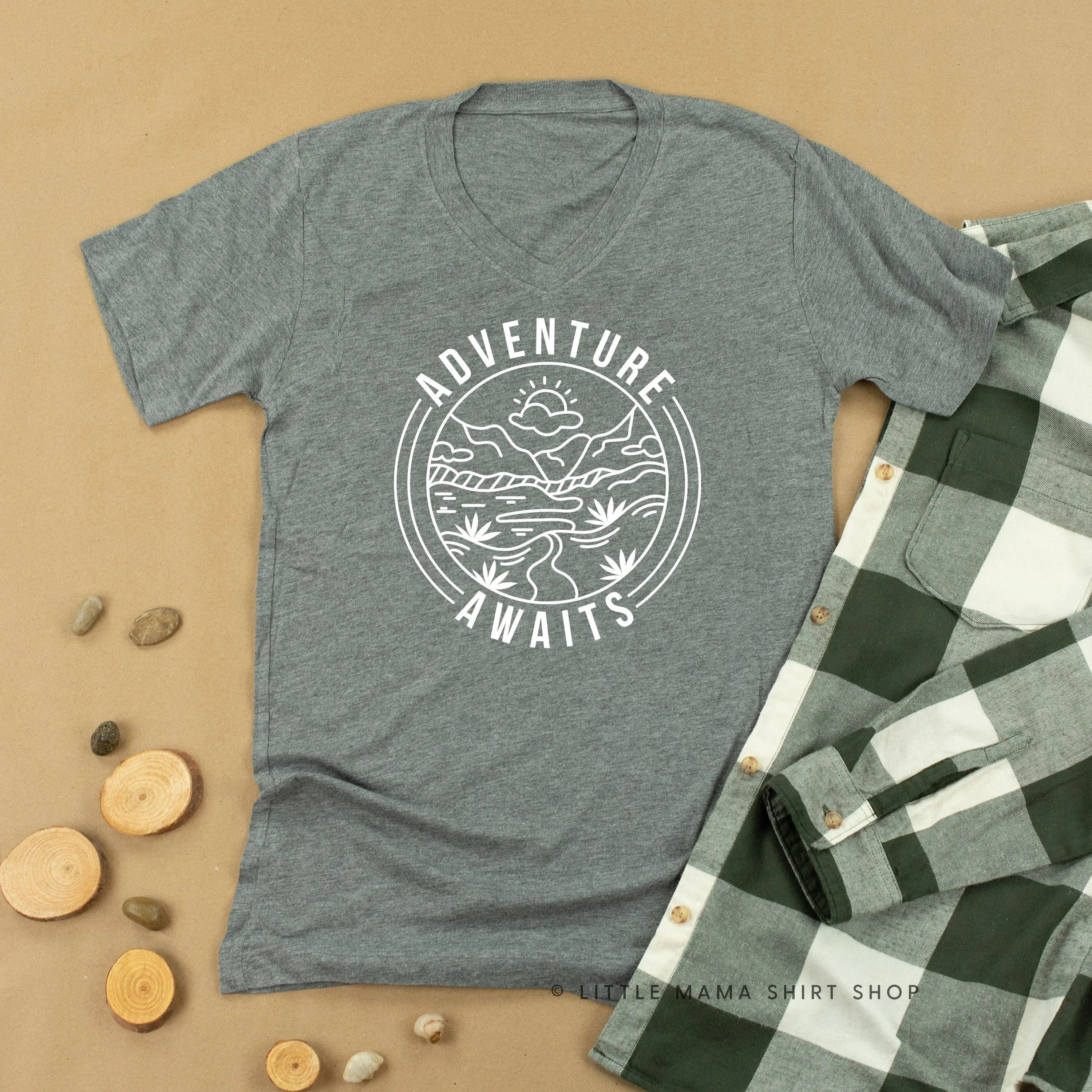 ADVENTURE AWAITS - Unisex Tee
